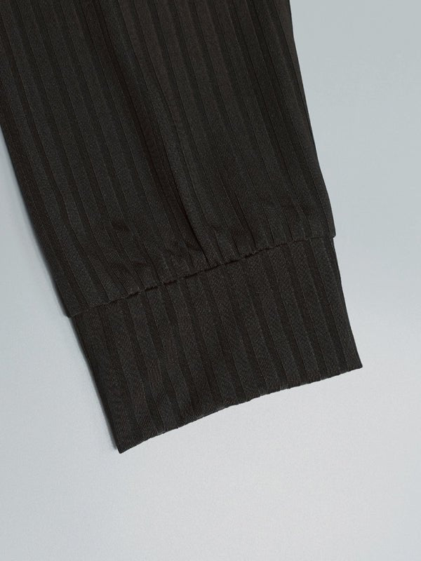 Casual stand - up collar stretch vertical strip long - sleeve V - neck POLO - GENERALIXIOCasual stand - up collar stretch vertical strip long - sleeve V - neck POLOkakacloGENERALIXIOFSZM02292_WHE_S_NUBWhiteS#varian