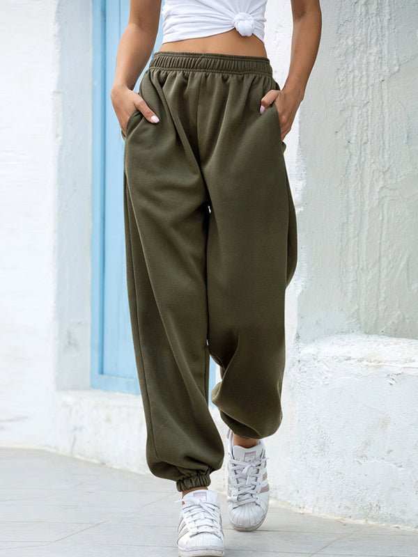 Casual sports basic loose legged pants - GENERALIXIOCasual sports basic loose legged pantskakacloGENERALIXIOFSZW11120_GR_S_NUBGreyS#varian