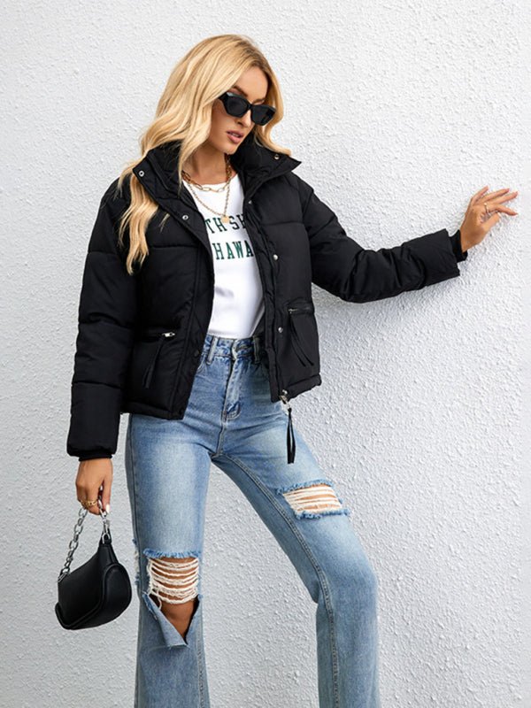 Casual Puffer Jacket for Women - GENERALIXIOCasual Puffer Jacket for WomenkakacloGENERALIXIOFSZW20271_B_M_NUBBlackM#varian