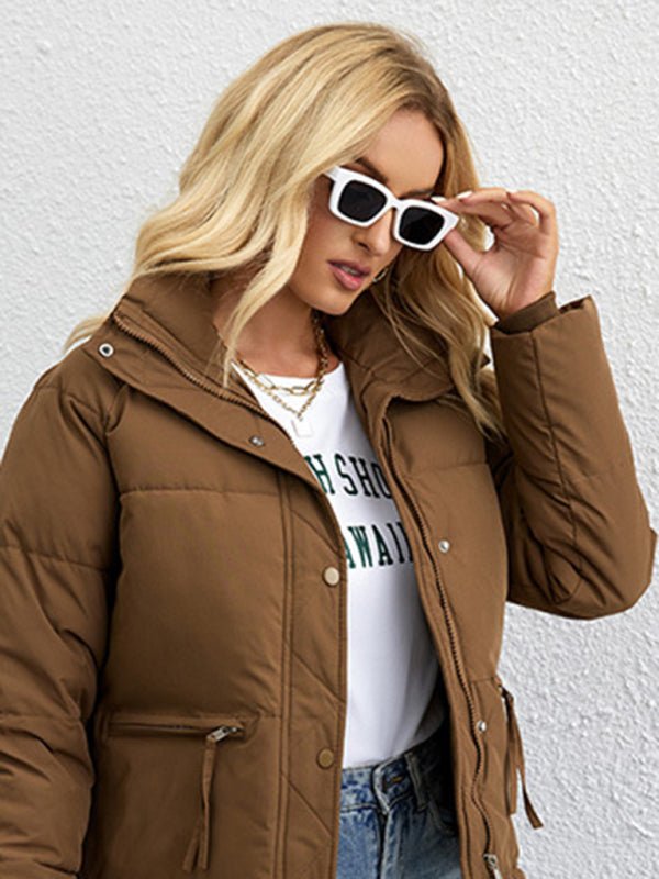Casual Puffer Jacket for Women - GENERALIXIOCasual Puffer Jacket for WomenkakacloGENERALIXIOFSZW20271_B_M_NUBBlackM#varian