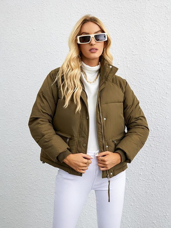 Casual Puffer Jacket for Women - GENERALIXIOCasual Puffer Jacket for WomenkakacloGENERALIXIOFSZW20271_G_M_NUBGreenM#varian