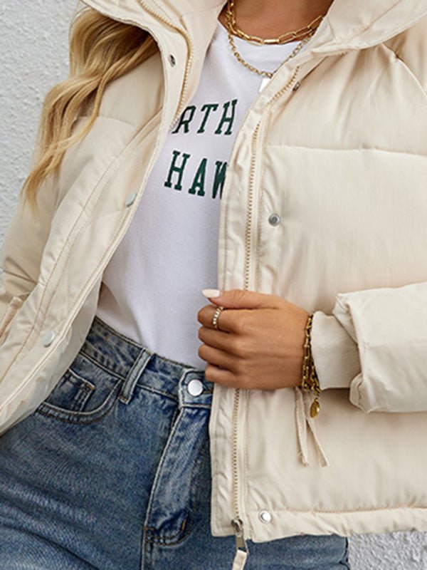 Casual Puffer Jacket for Women - GENERALIXIOCasual Puffer Jacket for WomenkakacloGENERALIXIOFSZW20271_WR_M_NUBWine RedM#varian