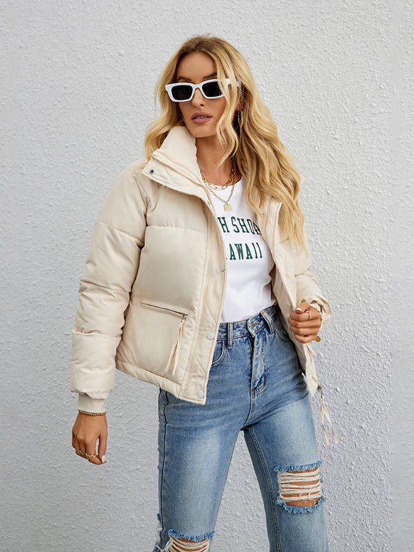 Casual Puffer Jacket for Women - GENERALIXIOCasual Puffer Jacket for WomenkakacloGENERALIXIOFSZW20271_WR_M_NUBWine RedM#varian