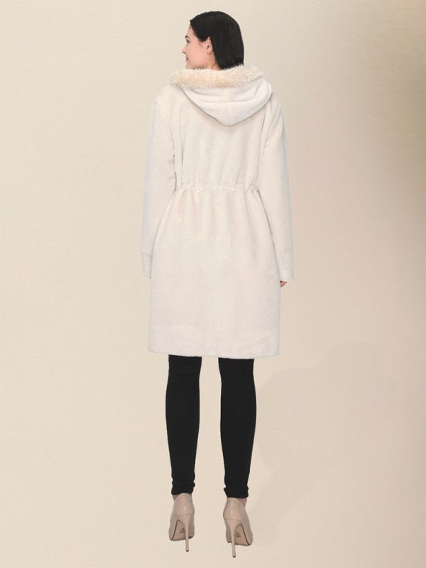 Casual Hooded Polyester Coat with Slant Pockets - GENERALIXIOCasual Hooded Polyester Coat with Slant PocketskakacloGENERALIXIOFSZW21243_A_S_NUBCracker khakiS#varian