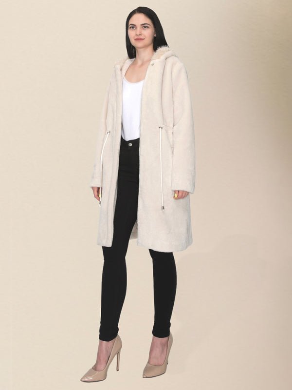 Casual Hooded Polyester Coat with Slant Pockets - GENERALIXIOCasual Hooded Polyester Coat with Slant PocketskakacloGENERALIXIOFSZW21243_A_S_NUBCracker khakiS#varian