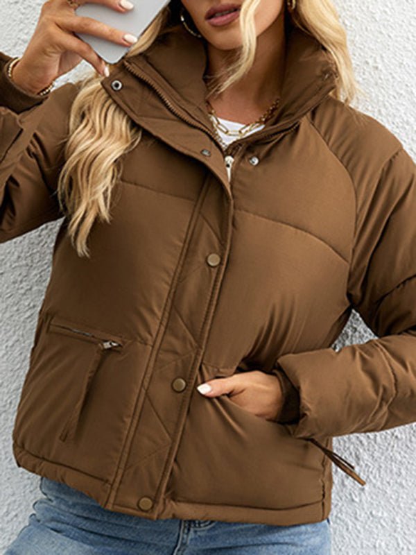 Casual Puffer Jacket for Women - GENERALIXIOCasual Puffer Jacket for WomenkakacloGENERALIXIOFSZW20271_B_M_NUBBlackM#varian