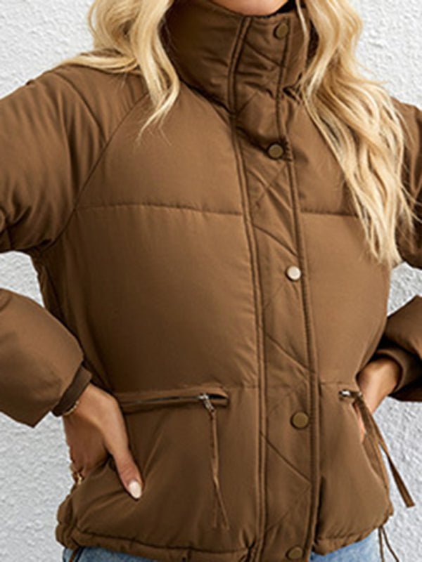Casual Puffer Jacket for Women - GENERALIXIOCasual Puffer Jacket for WomenkakacloGENERALIXIOFSZW20271_B_M_NUBBlackM#varian